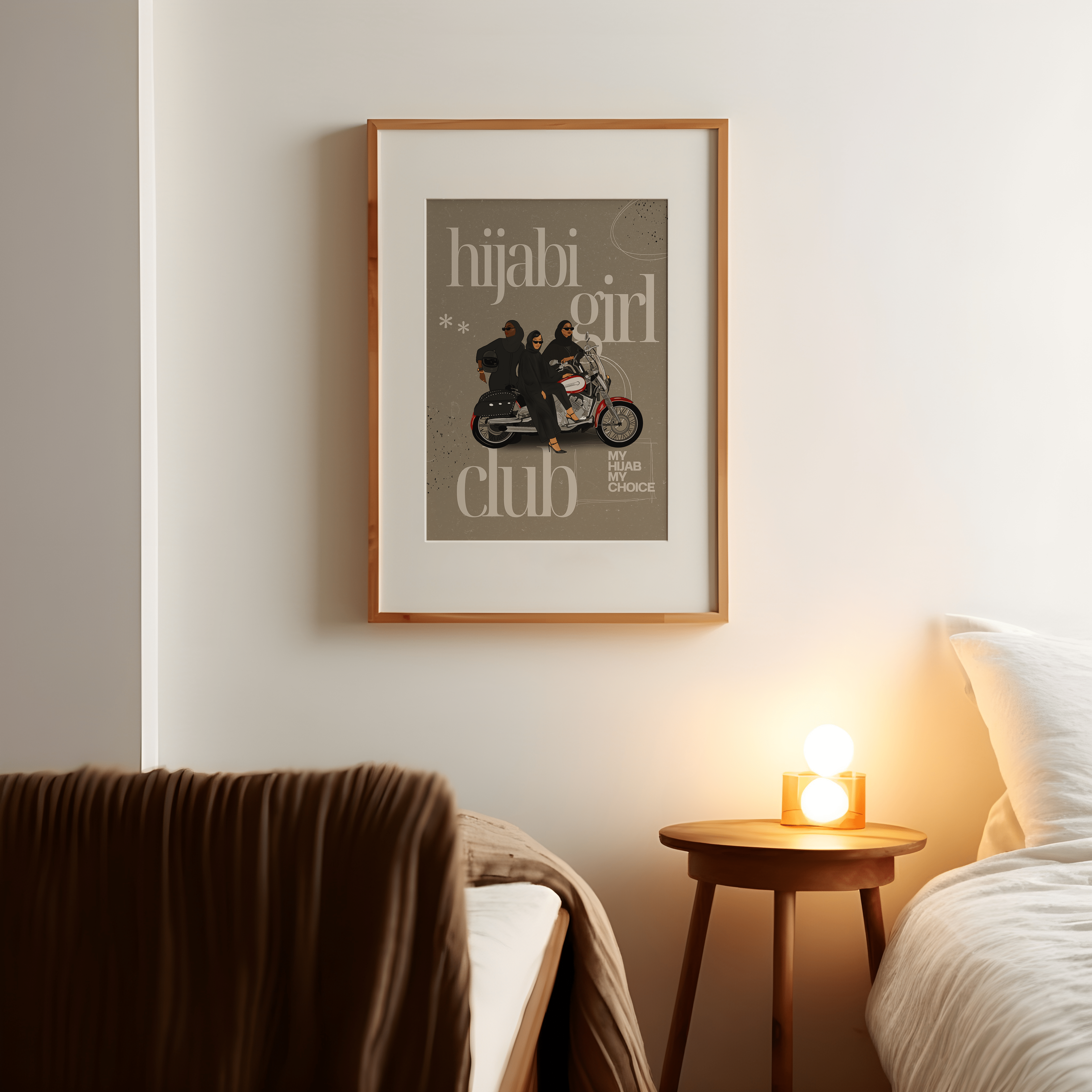 Hijabi Girl Club Vol.1 - Matte Vertical Posters